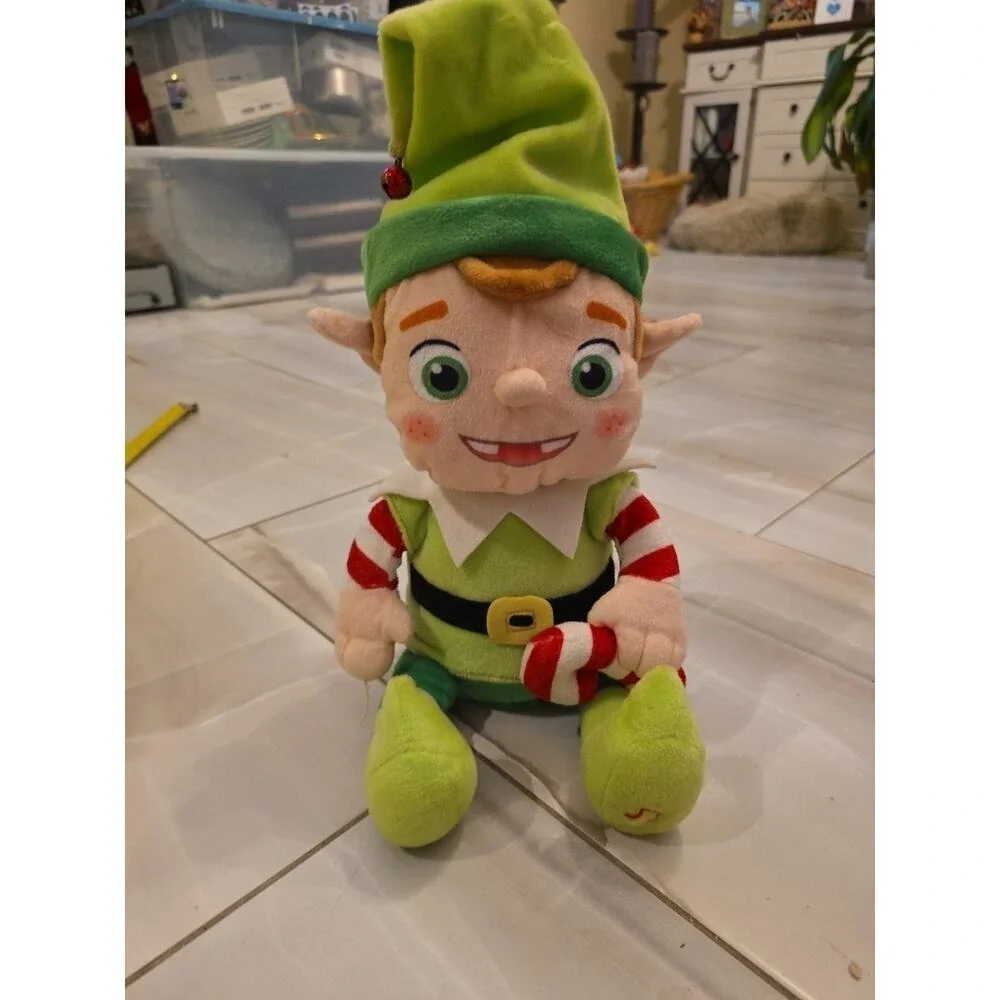 Cuddle Barn Merry Christmas Elf‎ Musical Animatronic Elf